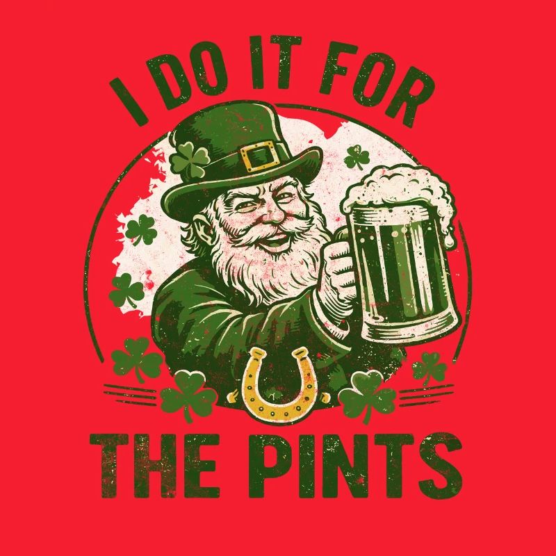 Leprechaun Pints Feier