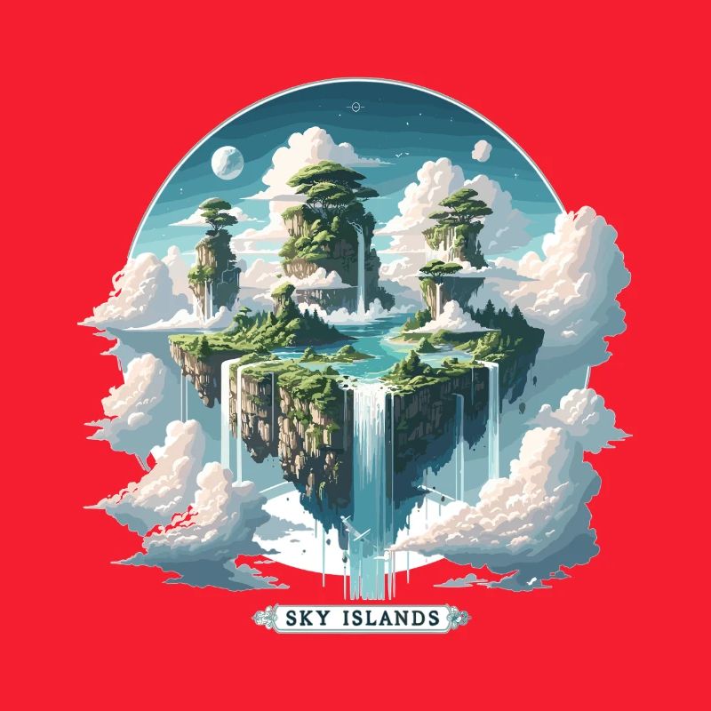 Sky Islands Himmelsinseln Schwebend