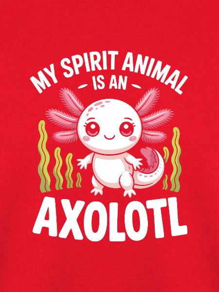 Axolotl Geisttier-Tee