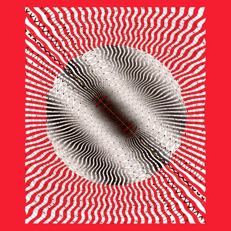 Kreiswirbel Illusionsmuster