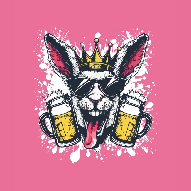 Hase Bier Lustig