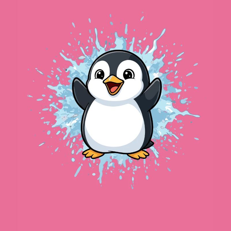 Pingu Splash Blue