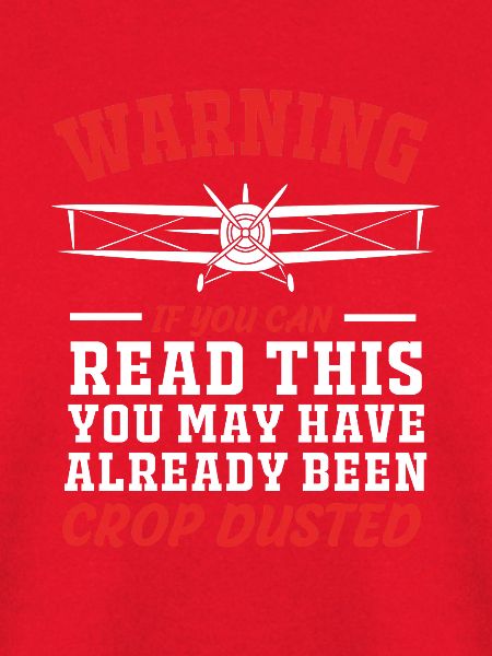 Crop Duster Flugzeug Pilot Geschenk