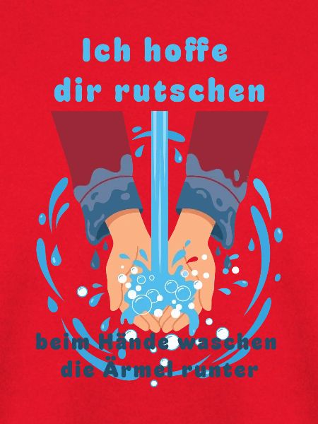 Händewaschen: Schadenfreude schönste Freude!