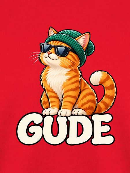 Beanie-Katzenguide mit Sonnenbrille