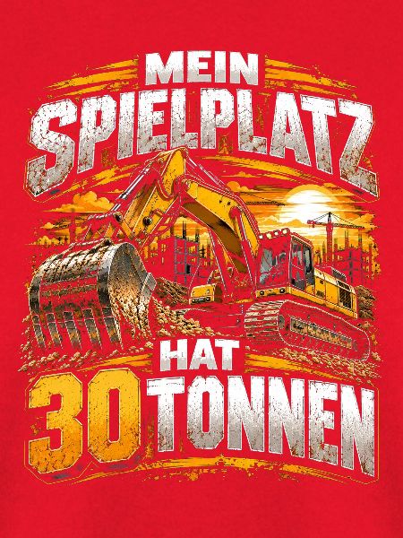 Mein Spielplatz hat 30 Tonnen – Baggerfahrer
