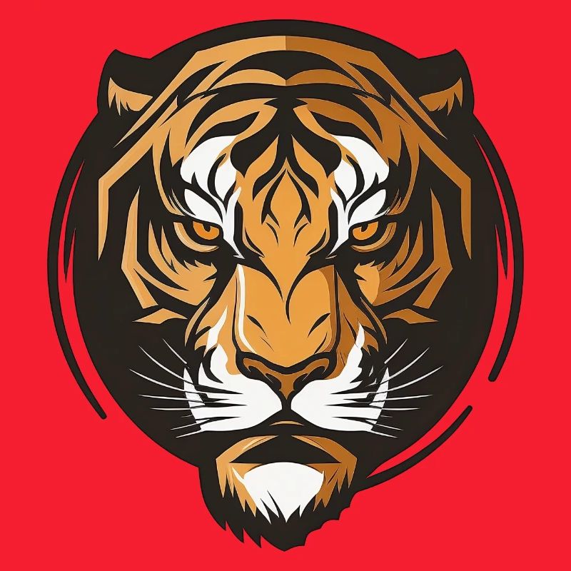 Mächtiger Tiger