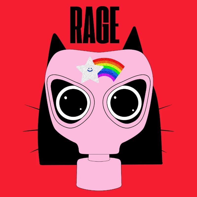 Rage Kitty Cat Protest