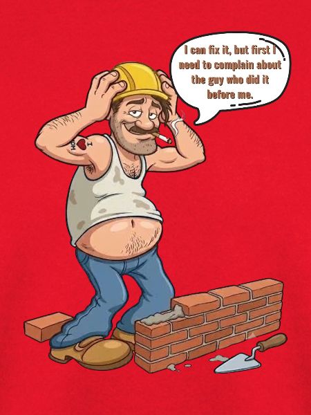 Humor-Builder: Der meckernde Profi