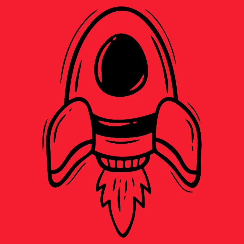 ROCKET SPACESHIP JET PLANET SPACE GALAXY STAR