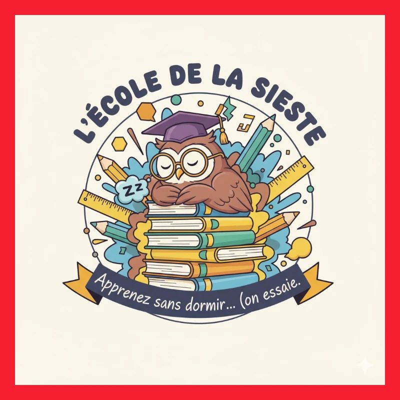 Schule der Eule Nickerchen Schüler