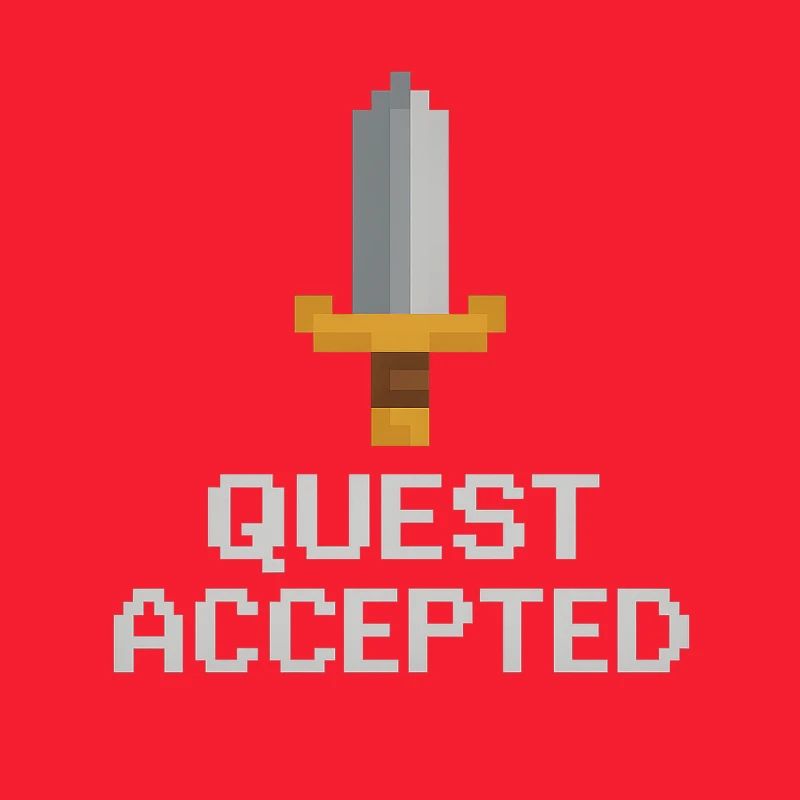 Quest akzeptiertes Pixelschwert