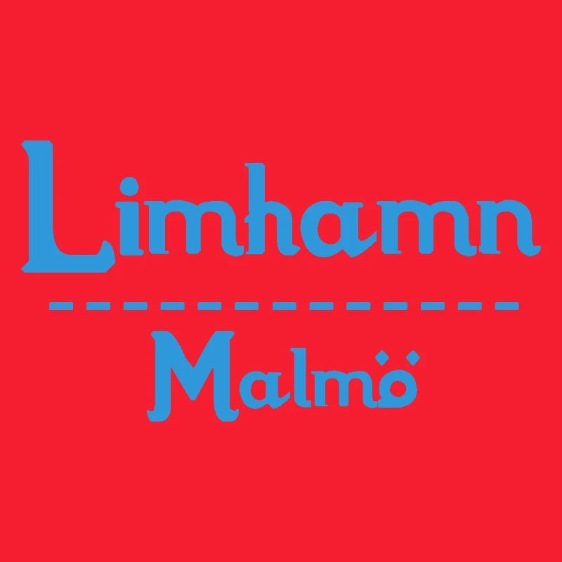 Limhamn – Malmö Sky Blue Design