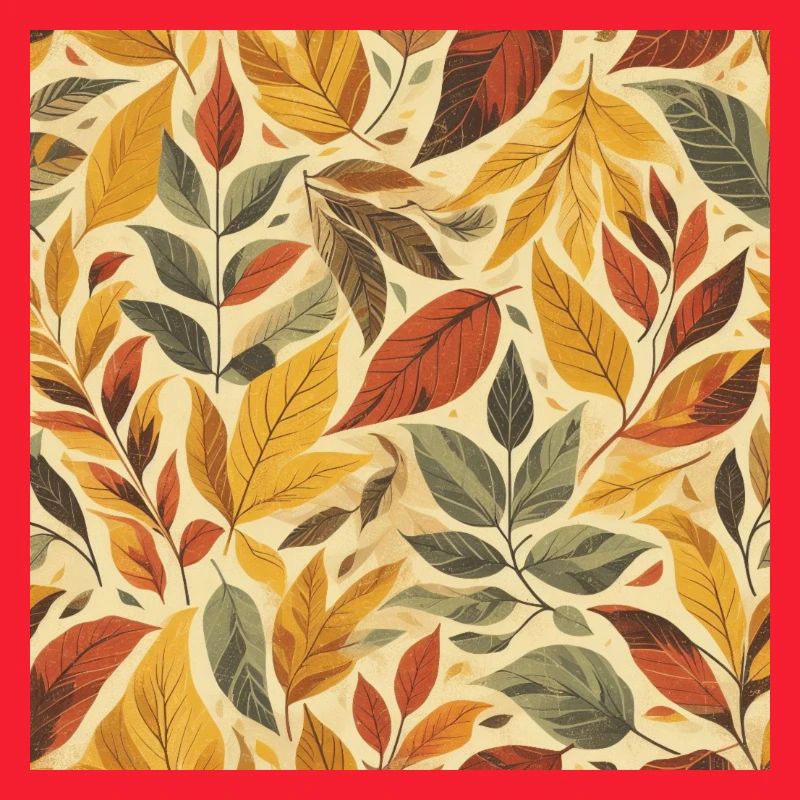Feuillage d’automne coloré
