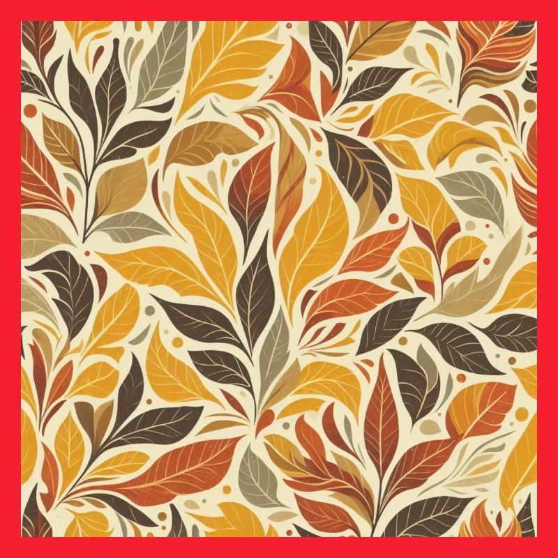 Buntes Herbst Laub