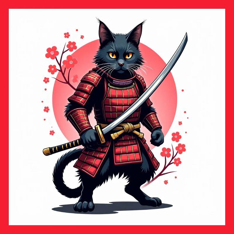 Cat Samurai Original
