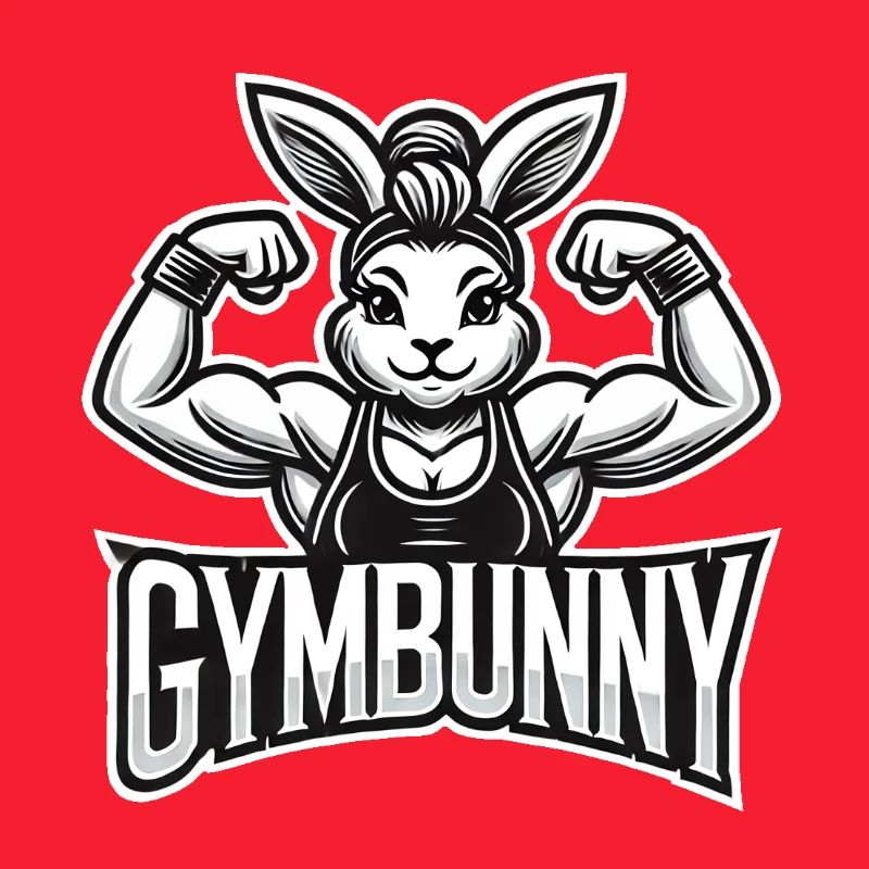 GymBunny Flexing