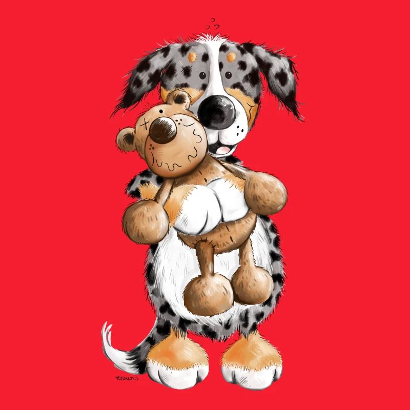 Australian Shepherd mit Teddy