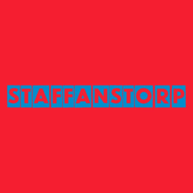 Staffanstorp – Blaues Textdesign