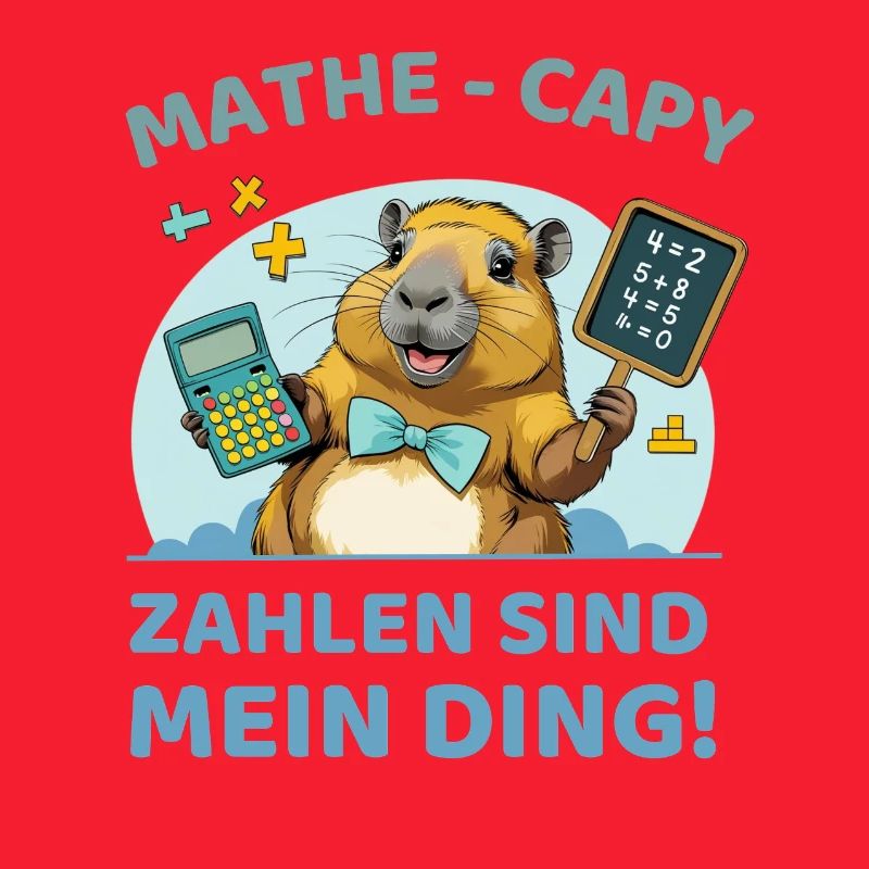 Math Capybara – Numbers are my thing!