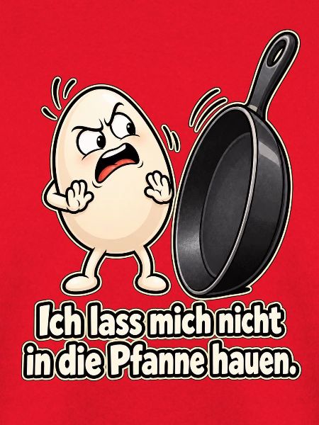 Frühstücksei wehrt sich