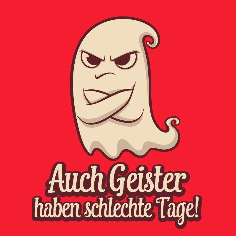 Grimmiger Geist Spruch Shirt