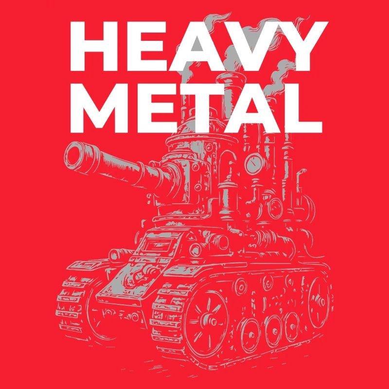 Bauplan für Schwermetall-Panzer