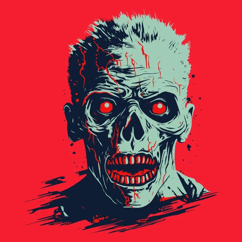 Schreckliche Ghul-Illustration