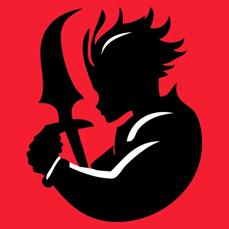 Epischer Held bereit