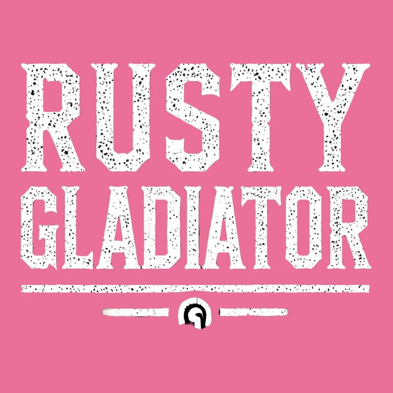 Logo Rusty Gladiator Blanc