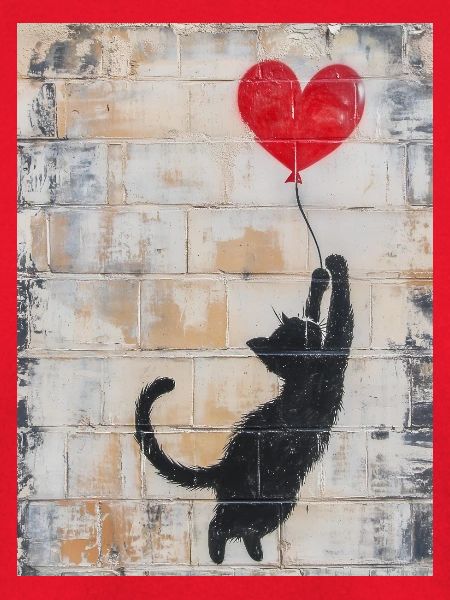 Banksy Cat