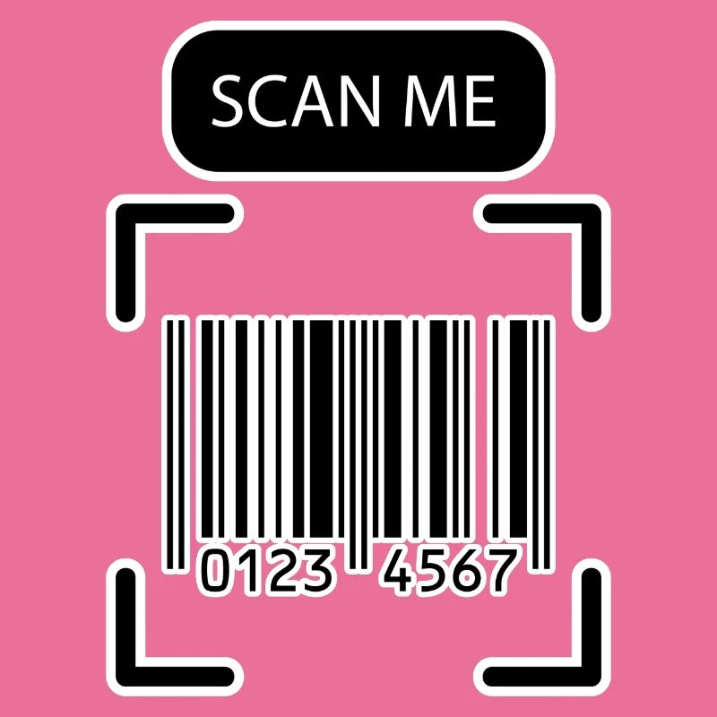 SCAN ME code-barres Funny Design