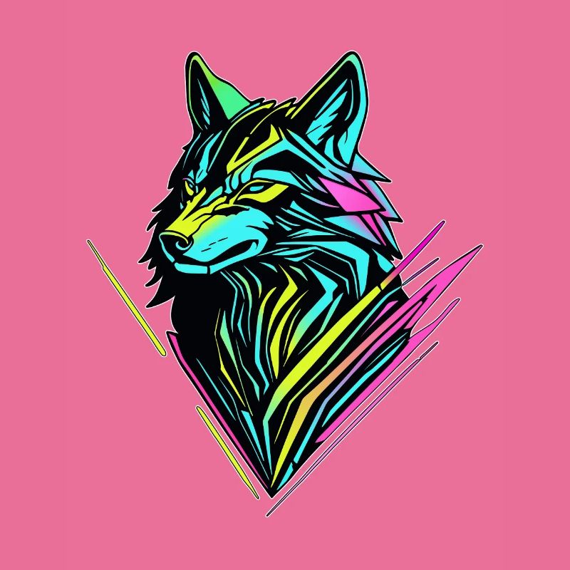 Neon Wolf – Cyber-Geist