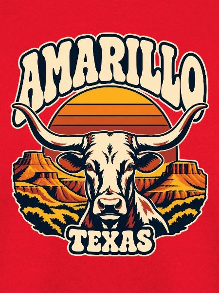 Amarillo Texas Sonnenuntergang
