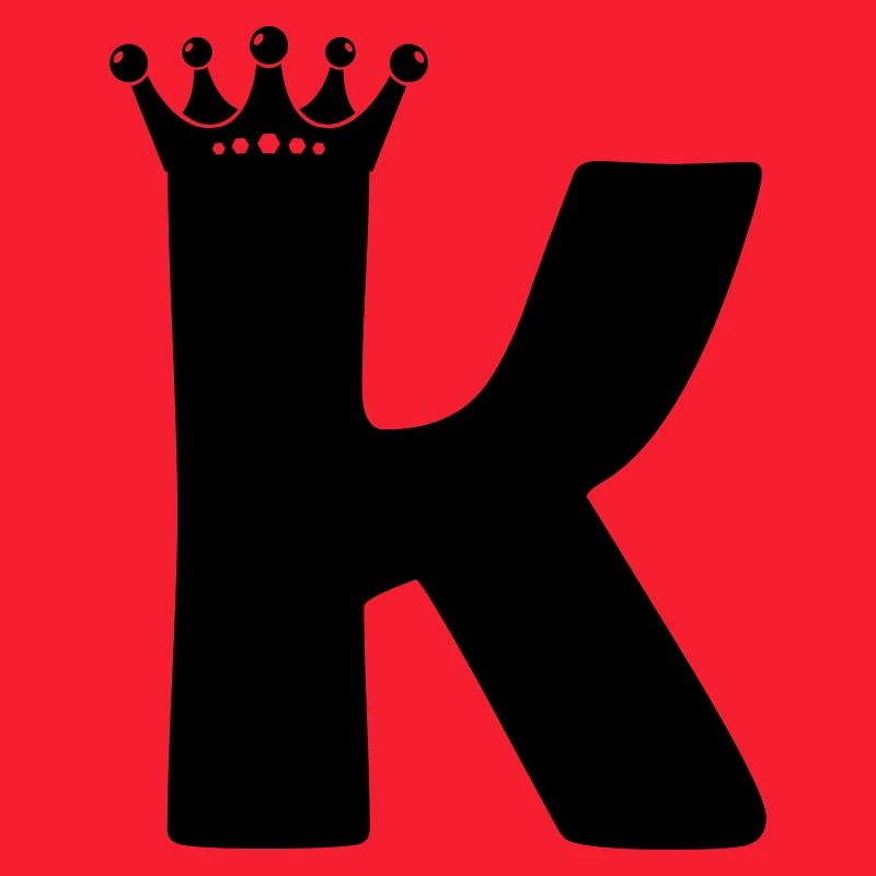 buchstabe K krone