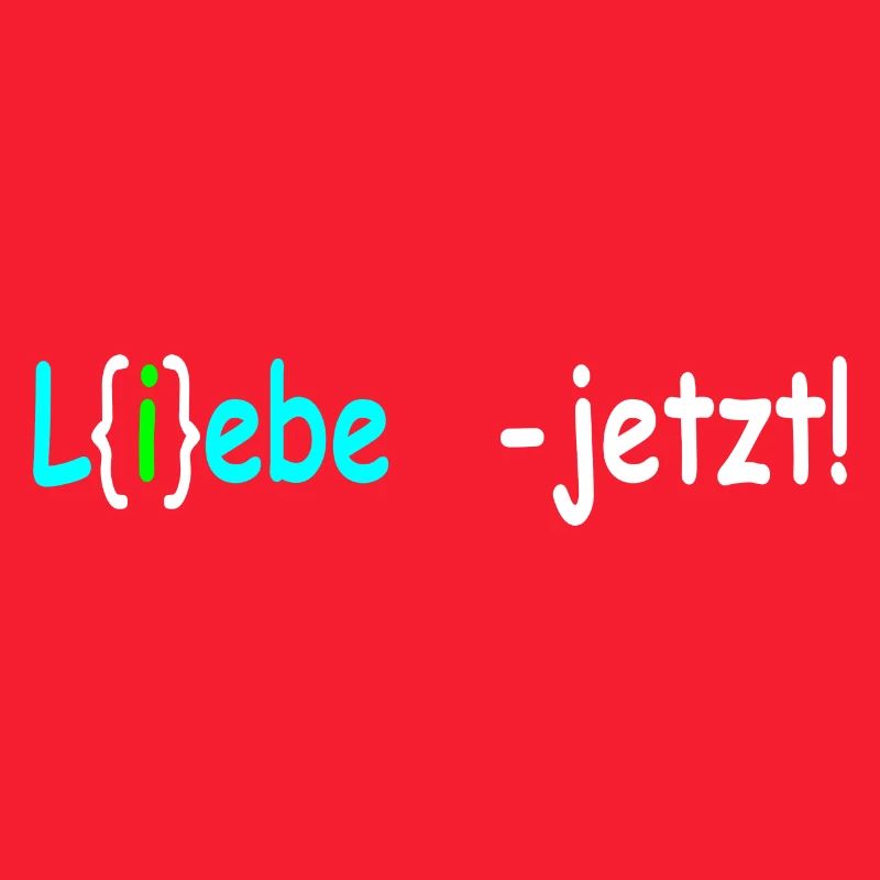 Liebe jetzt hellblau weiß
