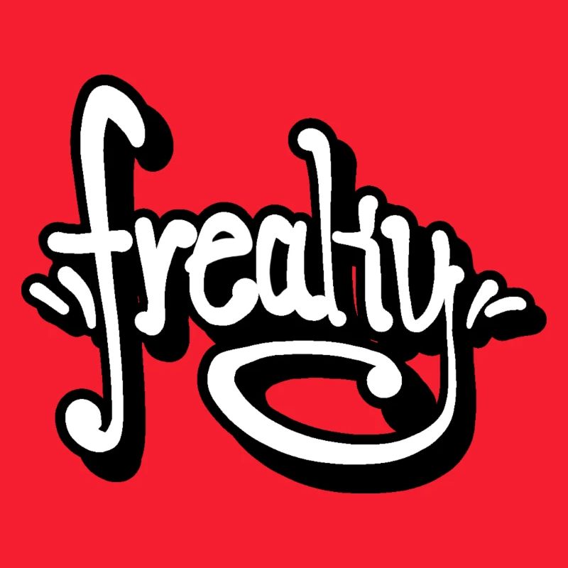 freaky lettering