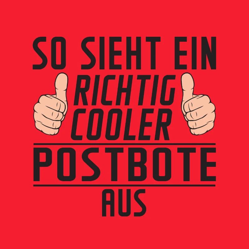 Postbote | Post | lustiger Spruch | Briefträger