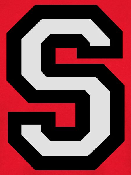 Buchstabe S (zweifarbig)