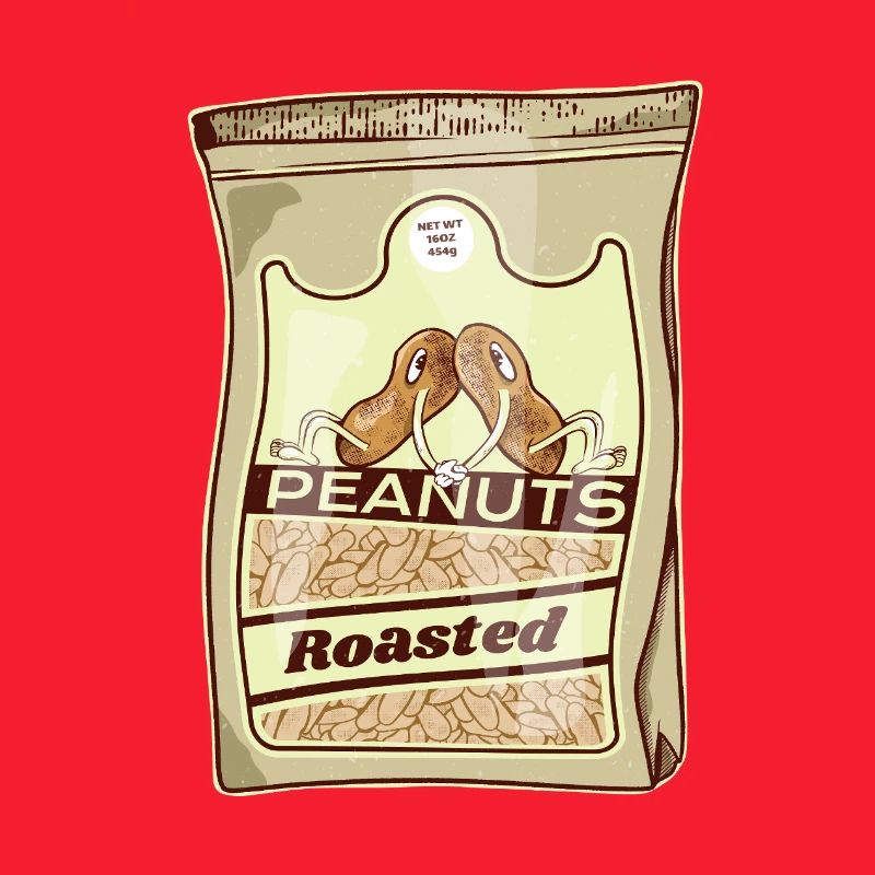 Pack rétro de cacahuètes grillées
