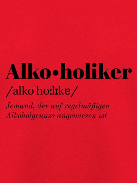 Alkoholiker Definition