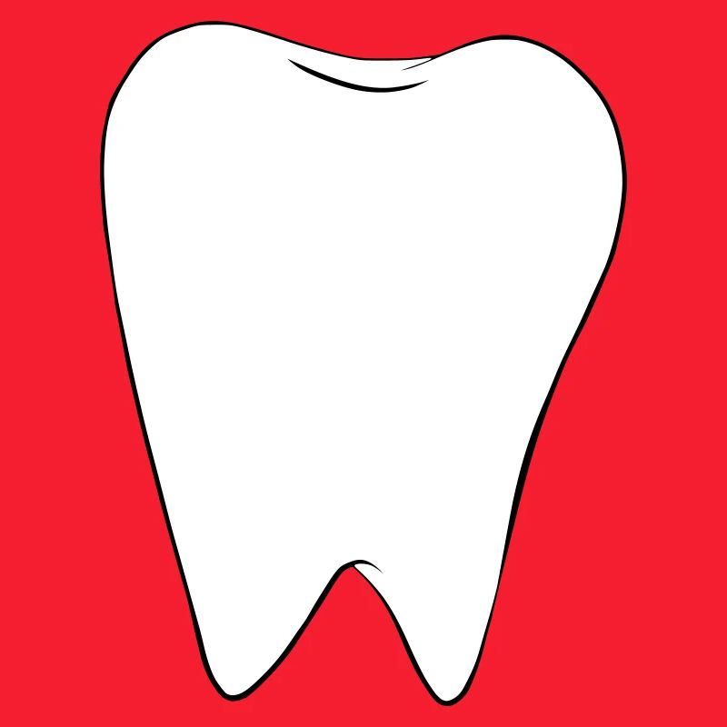 White tooth