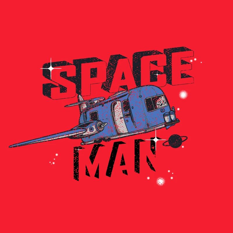 L’HOMME DE L’ESPACE DANS LA CAMIONNETTE