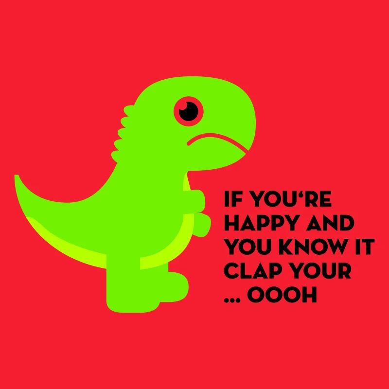 T-Rex clap your hands