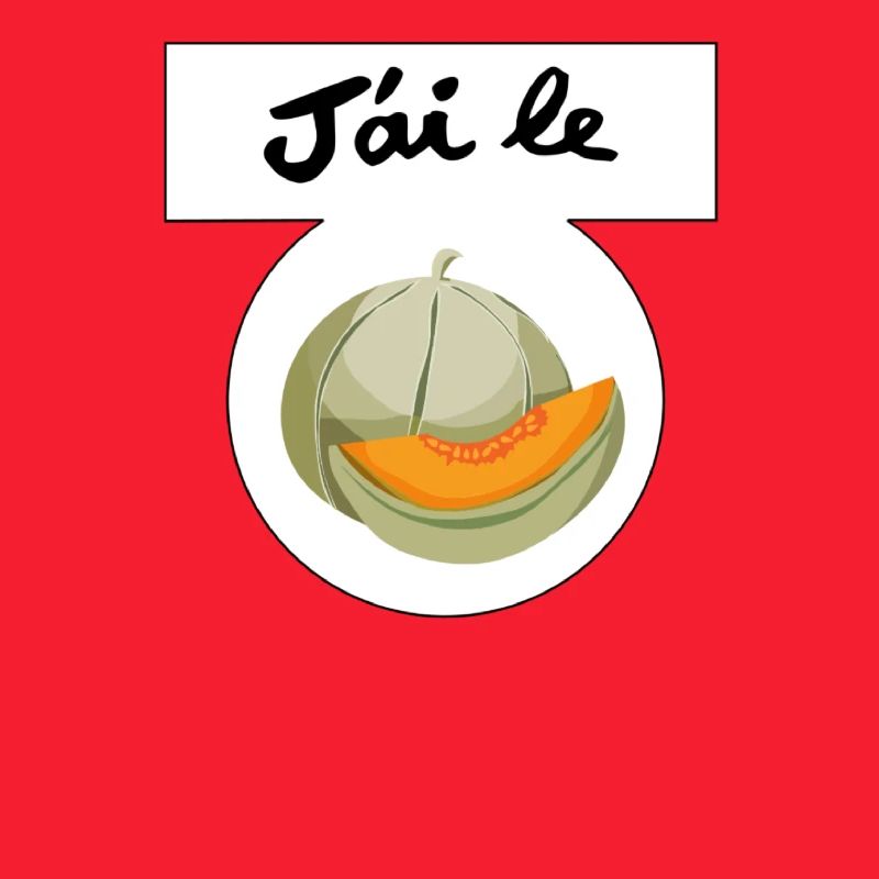 Ich habe die Melone