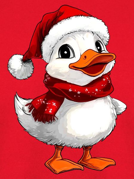 Weisses Entchen Weihnachten