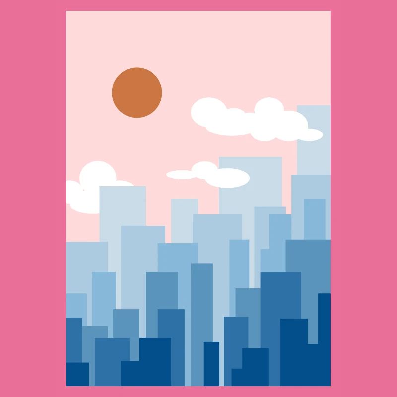 Skyline rosa