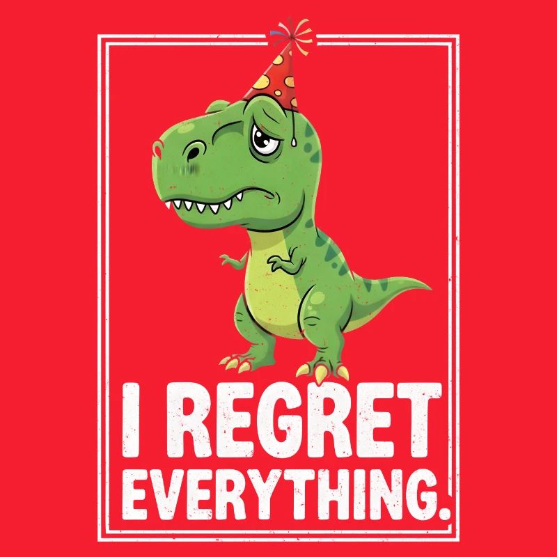 Dino Partyhut I Regret Everything