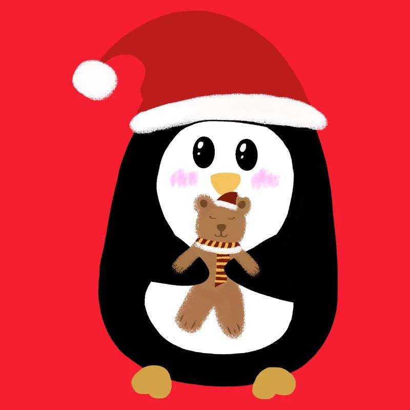 Der kleine Weihnachtspinguin