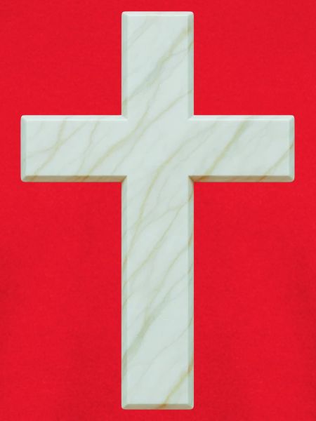Marmorkreuz Kreuzprint